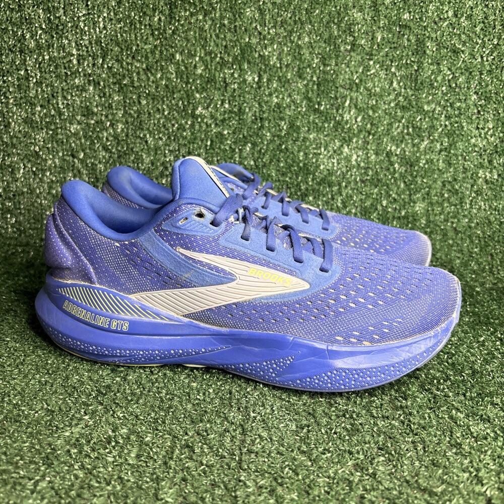 Brooks Adrenaline GTS 24 Blue Running Shoes Womens Size 10 B Medium Cushioned